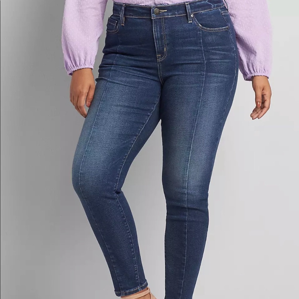 Lane Bryant Center Seam Skinny Jean